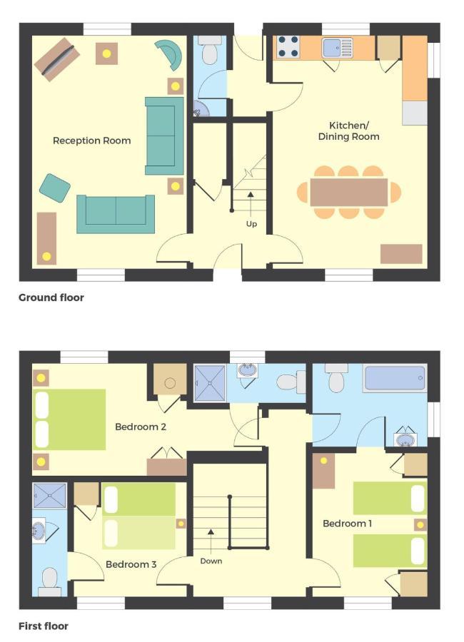 Haddon Cottage - Darwin Lake Holiday Village Матлок Екстер'єр фото